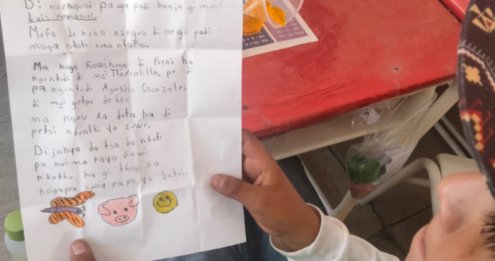 Revitalizan la Lengua Indígena con Intercambio de Correspondencia en hñöhñö