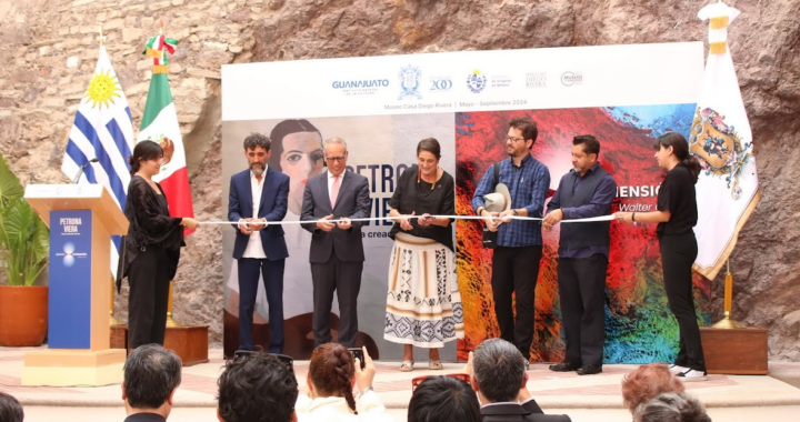 Inauguran exposiciones de dos artistas uruguayos en el Museo Casa Diego Rivera