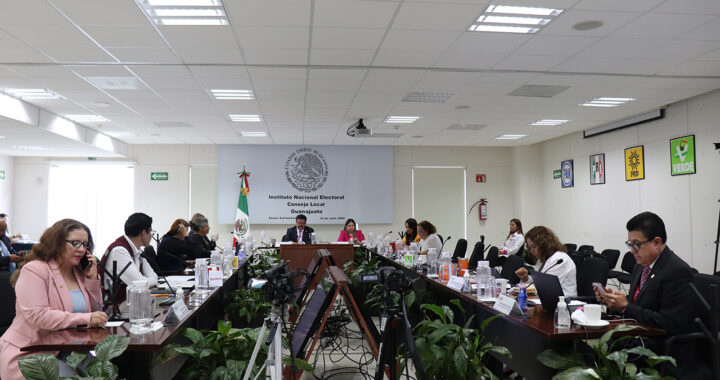Vigila el INE Guanajuato el desarrollo del proceso electoral