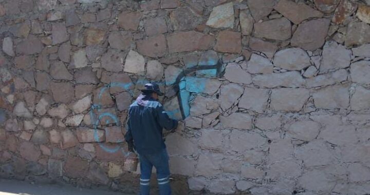 Realizan jornada de remozamiento en diversas zonas de Guanajuato Capital