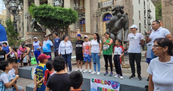 Corren 150 en la segunda carrera “Las niñas y los niños por la paz” del DIF Municipal de Guanajuato