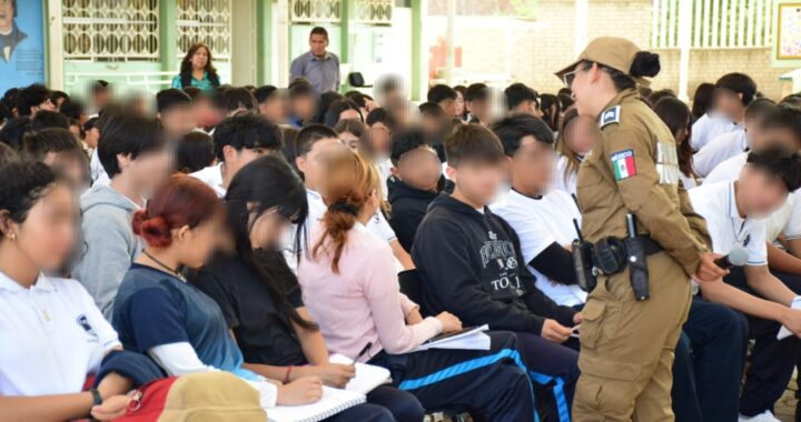 Imparte Policía Ambiental charla sobre protección del medioambiente