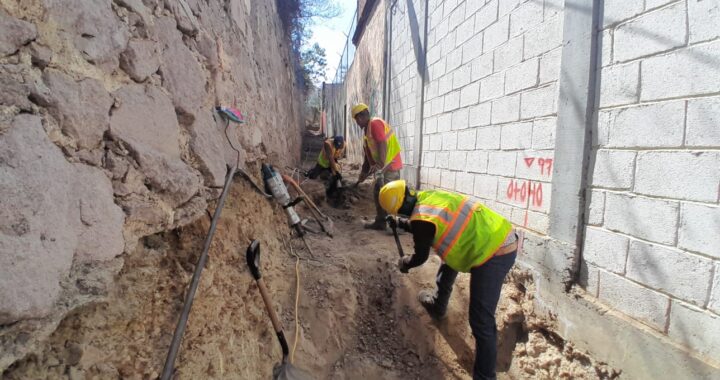 Rehabilitan el callejón de Sepultura en Guanajuato Capital