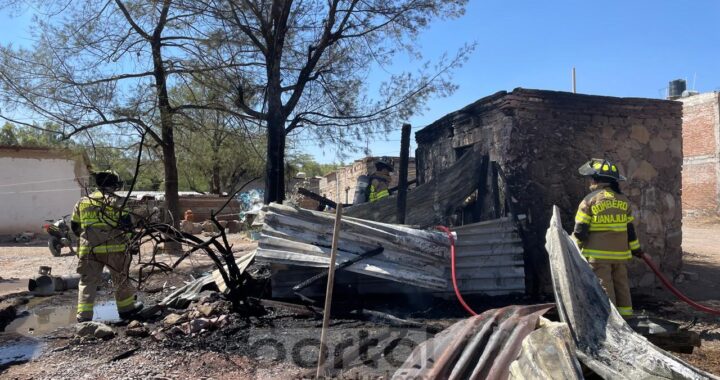Explota cilindro de gas en Cervera