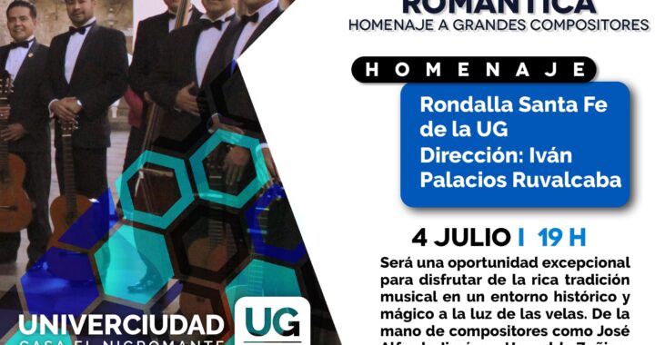 Romance, arte y cursos de verano durante julio en la Agenda Cultural UG