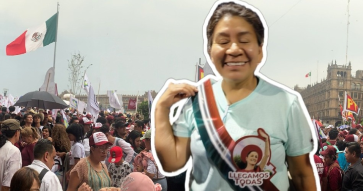 Compañera Claudia, presidenta @ClaudiaShein