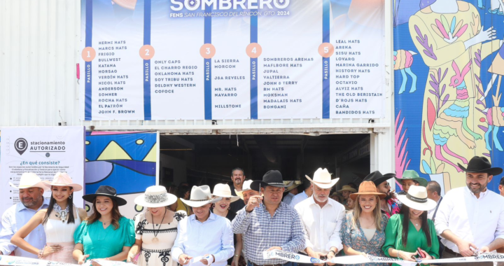Inaugura Gobernador la Cuarta Edición de la Feria Nacional del Sombrero