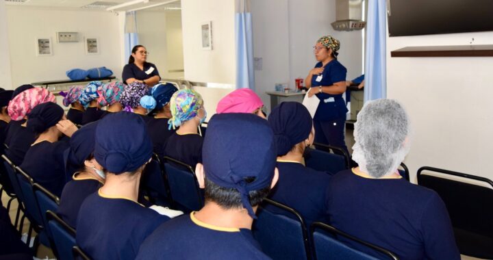 Departamento de Enfermería UG realiza rally de atención a la paciente obstétrica en casos de riesgo