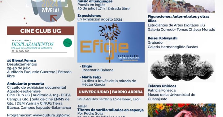 UG presenta magníficas historias y tradiciones a través de su agenda cultural  
