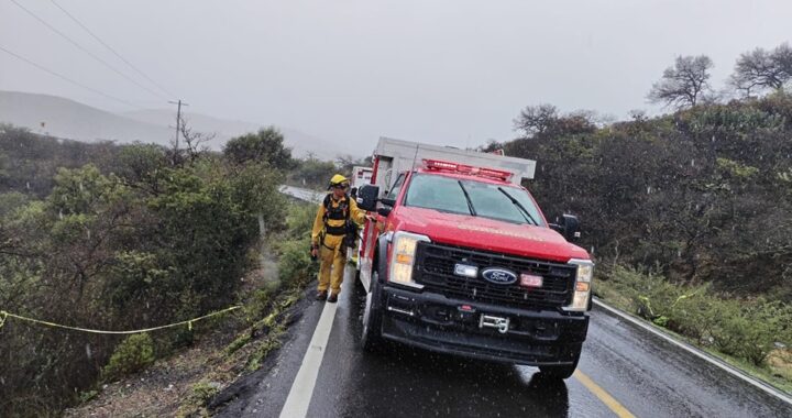 Se registran deslaven leves por las lluvias en la capital del estado