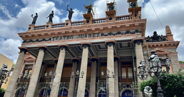 Trabaja gobierno del estado para terminar de inmediato rehabilitación del Teatro Juárez