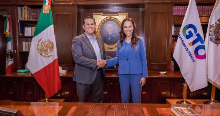 En agosto dará inicio el proceso de entrega recepción; se reúne Libia García y Diego Sinhue