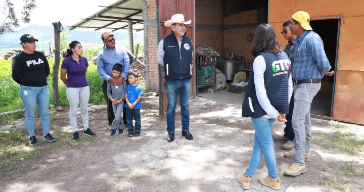 Invierten en el campo del municipio de Manuel Doblado