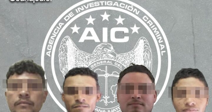Encarcelan a 4 miembros de una banda delictiva