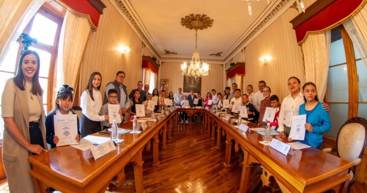 Se instala en Guanajuato Capital el cuarto Cabildo Infantil y Juvenil
