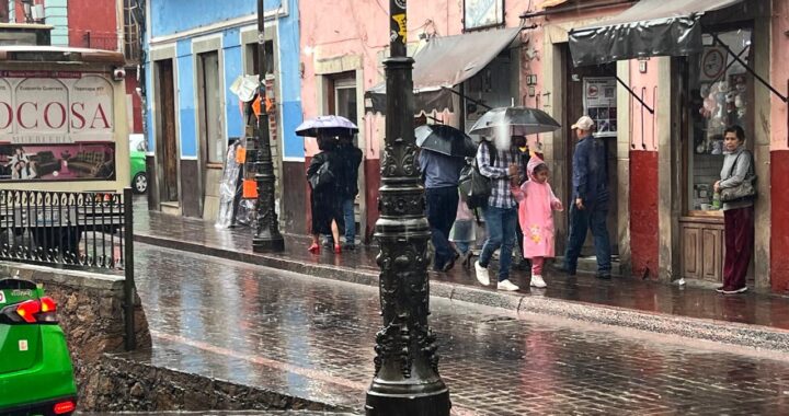 Se esperan lluvias intensas en la capital en los próximos días