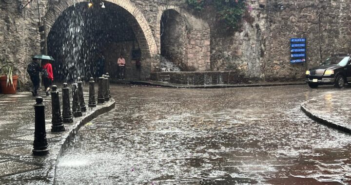 Monitorean zonas de riesgo ante el pronóstico de constantes lluvias en la capital