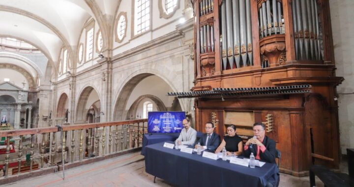 Anuncian Festival de Órgano en Guanajuato, inicia el 20 de agosto