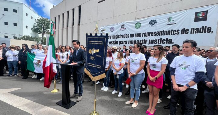 Se une PJF de Guanajuato al paro laboral nacional contra la reforma propuesta por AMLO