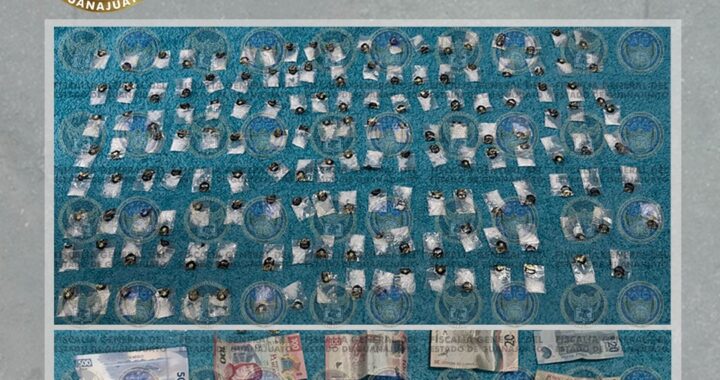 Presunto narcomenudista es detenido por AIC durante operativo en Salamanca