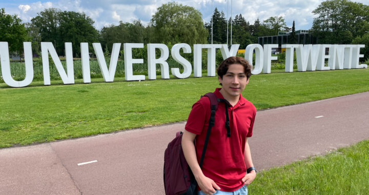Alumno UG hizo investigación en ciencias ópticas en los Países Bajos