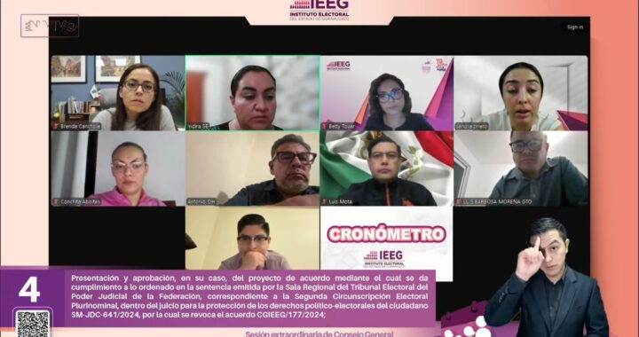 Expide IEEG constancias a fórmula de diputación local por representación proporcional