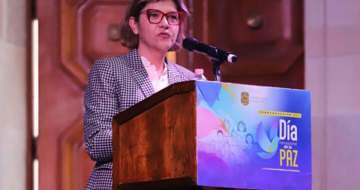 Proclaman abejas en UG: “Yo me comprometo con la paz” 