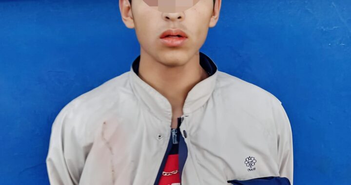 Detienen a supuesto asaltante en la capital