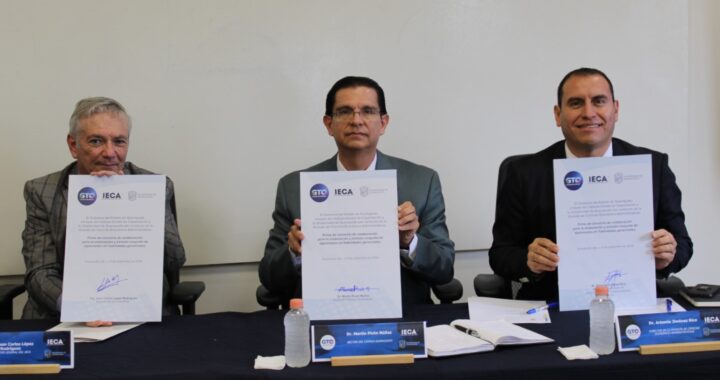 Firma UG convenio de colaboración con el IECA