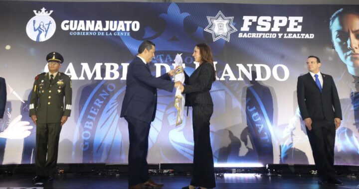 Asume el mando de las Fuerzas de Seguridad Pública, Libia García