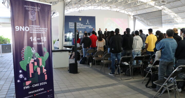 Inicia UG las actividades del 9° Congreso Multidisciplinario Internacional de Ingenierías en el Campus Celaya-Salvatierra