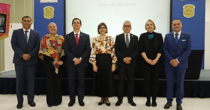 Rinden protesta cuatro directore(a)s de División del Campus Guanajuato UG