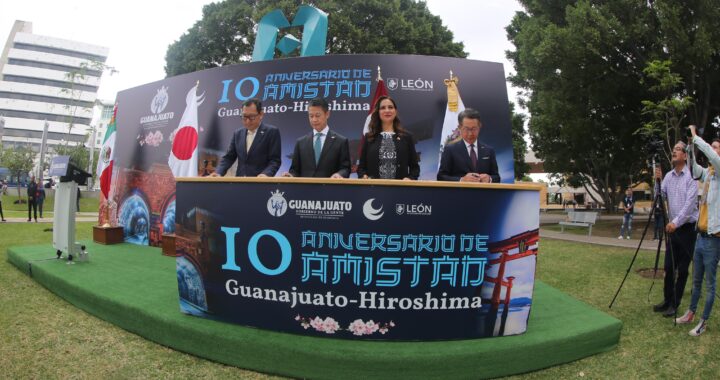 Hiroshima y Guanajuato refrendan su hermandad