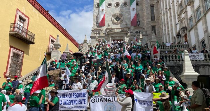 Trabajadores de los Poderes Judiciales del estado y la federación piden diálogo