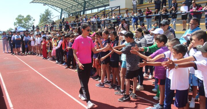 ENMARCAN ATLETAS OLÍMPICOS FESTIVAL ATLÉTICO DEL CLUB CHILIN