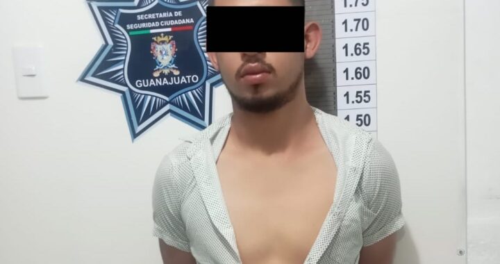 Detienen a presunto exhibicionista en Guanajuato