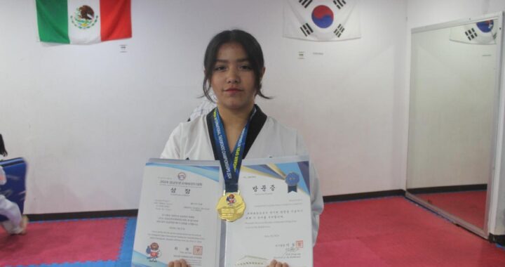 GUANAJUATENSE TRIUNFA EN TAEKWONDO EN COREA