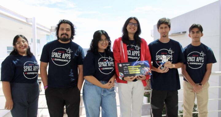 Con videojuego que explora exoplanetas, estudiantes de DICIS ganan 2o lugar del NASA Space Apps Challenge Guanajuato  