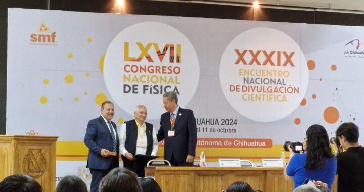 Investigador UG recibe Premio al Desarrollo de la Física en México