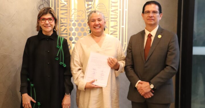Designa UG a la Dra. María Isabel de Jesús Téllez García como Directora de la División de Arquitectura Arte y Diseño 