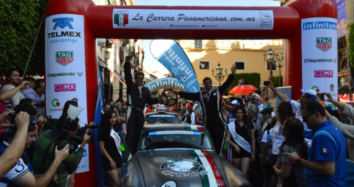 LEVANTA EXPECTACIÓN EL PASO DE LA CARRERA PANAMERICANA