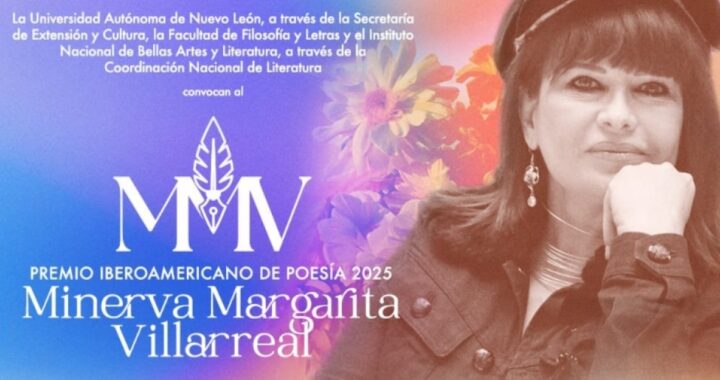 Convocan al Premio Iberoamericano de Poesía «Minerva Margarita Villarreal» 2025