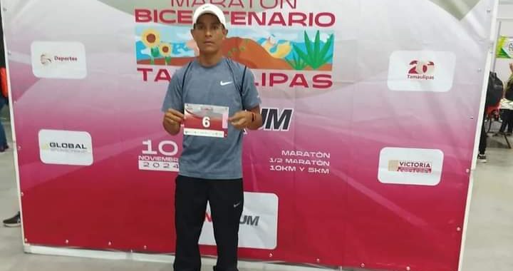 EL GUANAJUATENSE RUBÉN CHÁVEZ GANA SU TERCER MARATÓN DEL 2024