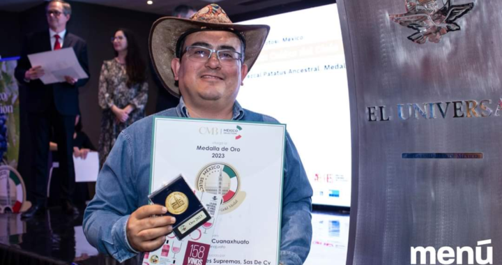 Mezcal de Mineral de Pozos gana Medalla de Gran Oro en el México Selection