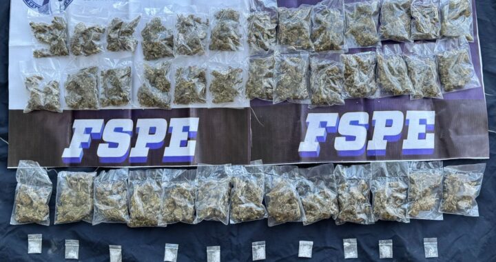 Detienen a una persona en posesión de 372 bolsas con posible marihuana y cristal en Pénjamo