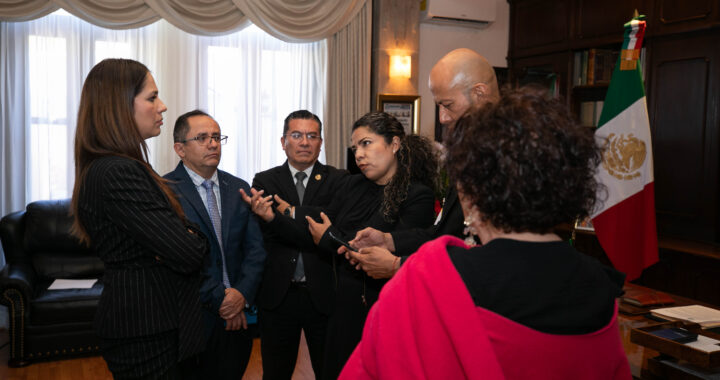 Presenta gobernadora iniciativa para la protección de periodistas