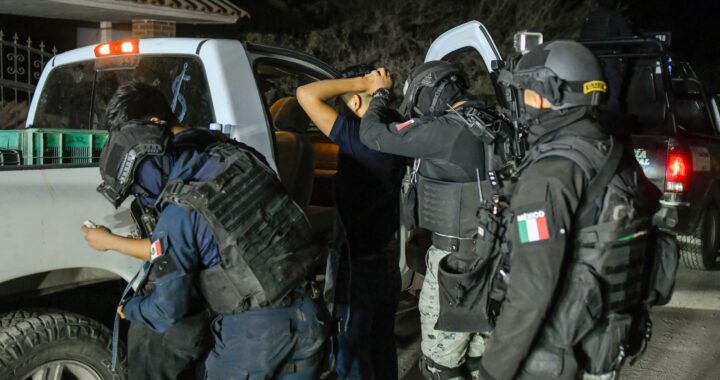 Despliegan operativo en Guanajuato Capital con corporaciones municipales, estatales y federales