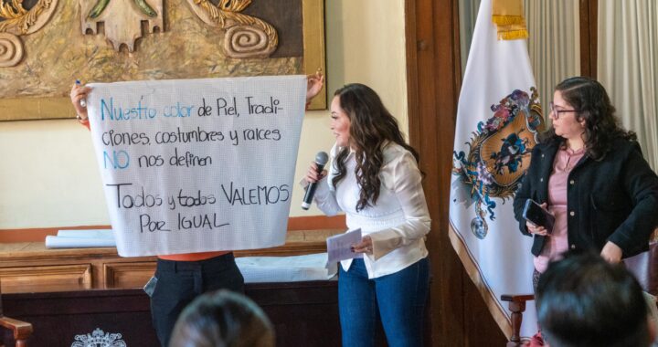 Se compromete alcaldesa a proteger los derechos humanos de las capitalinas
