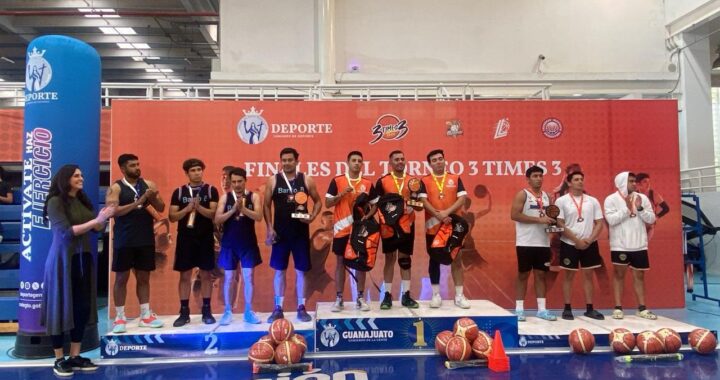 SE CORONAN GUANAJUATENSES EN ESTATAL DE BÁSQUETBOL 3X3