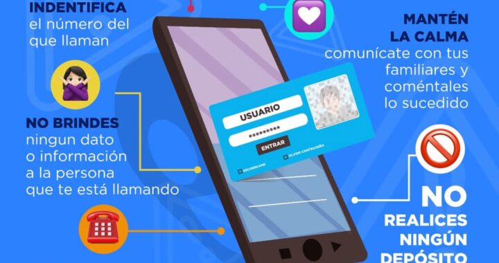 Secretaría de Seguridad Ciudadana capitalina pide estar alerta ante posibles extorsiones telefónicas